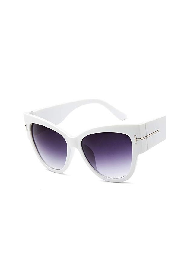 2 PCS Mode Designer Eye Femmes Lunettes de Soleil Femme Points à dégradé Sun Lunettes Sun Great Lunette de Soleil Femme 449 