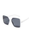 2 PCS Lunettes de Soleil de Luxe Femmes Designer Cadre rétro Grand Sun Sun Lunettes Femme Mâle Gradient Vintage Lunette de So