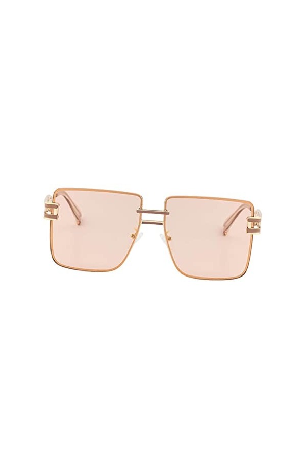 INOOMP Des Lunettes De Soleil Lunettes De Soleil Pour Adolescents Lunettes De Soleil Carrées Nuances Sans Monture Lunettes De