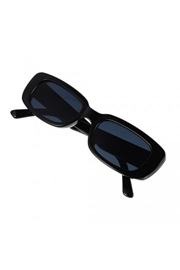 VALICLUD Lunettes de Soleil Rétro Femmes Lunettes de Soleil Carrées Lunettes de Soleil Unisexes Lunettes de Soleil Carrées Su