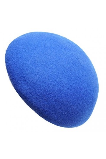 Lawliet Bonnet en feutre pour femme - Bleu - Taille Unique