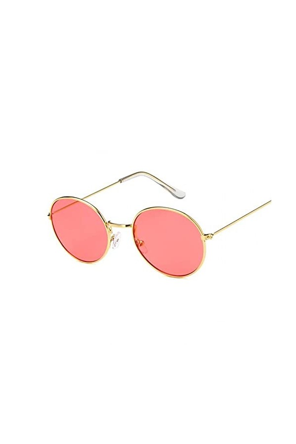 LUOXUEFEI De Soleil Lunettes Lunettes De Soleil Rondes Pour Femmes Miroir Dames Petites Lunettes De Soleil Femmes