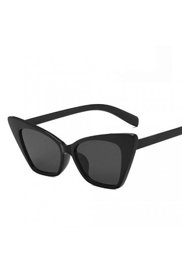 SHANGYUN Lunettes de Soleil rétro pour Femmes Lunettes de Soleil Mode pour Femmes Femmes UV400 BlackGray