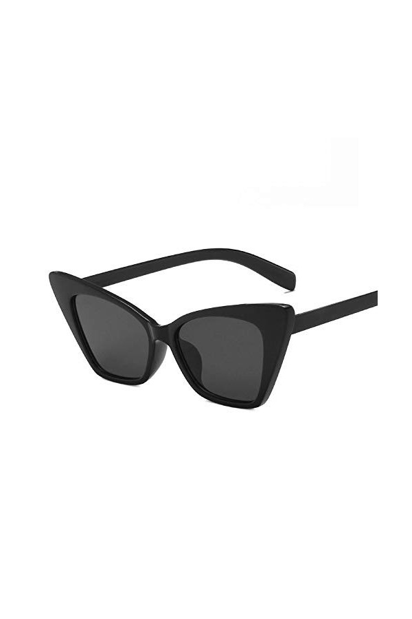 SHANGYUN Lunettes de Soleil rétro pour Femmes Lunettes de Soleil Mode pour Femmes Femmes UV400 BlackGray