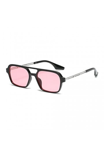 Dollger Lunettes soleil Polaroid Vintage Anni 70 Pilote style pour femme homme avec double ponts lunettes de soleil cadre mét