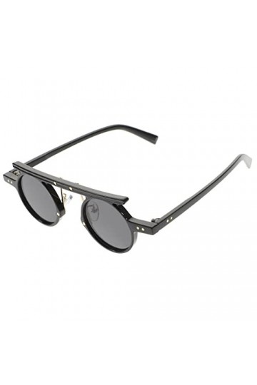 Abaodam Lunettes De Soleil Punk Rondes Lunettes De Soleil à La Mode Lunettes De Soleil De Mode Pour Femmes Lunettes De Soleil