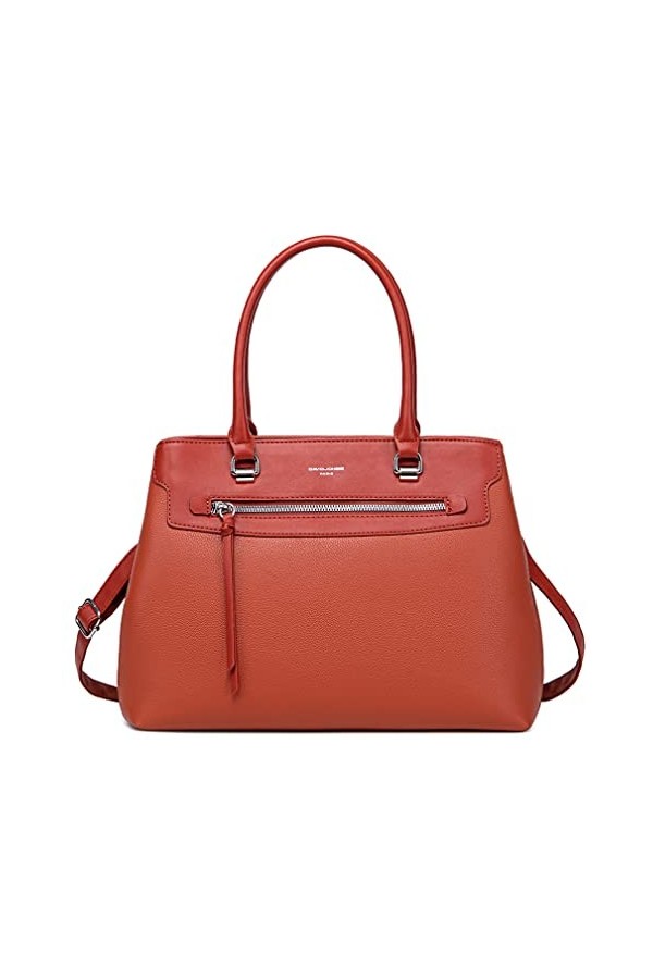 David Jones - Sac à Main Femme Elégant - Cabas Fourre-Tout Simili Cuir PU Porté Epaule Bandoulière - Tote Shopper Plusieurs C