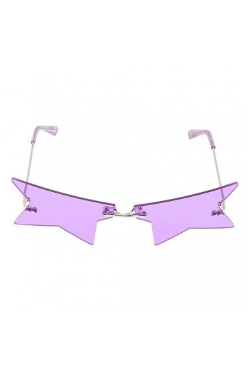 Gadpiparty Des Lunettes De Soleil Lunettes De Soleil Cosplay Lunettes De Mode Pour Femmes Verres En Forme Détoile Lunettes D