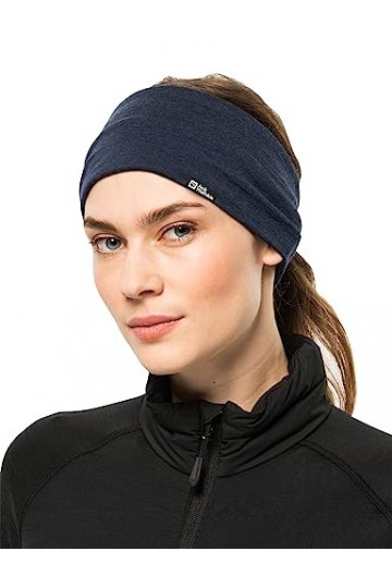Jack Wolfskin Bandeau dhiver Unisexe en Laine mérinos