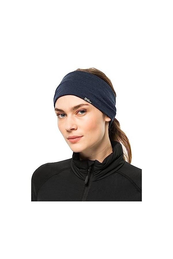 Jack Wolfskin Bandeau dhiver Unisexe en Laine mérinos