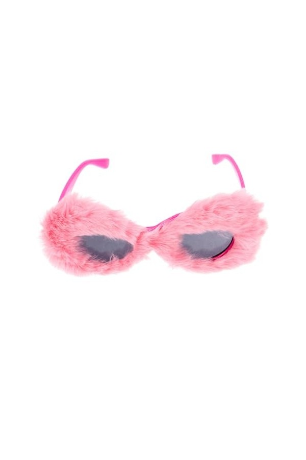 Holibanna Lunettes En Peluche Lunettes De Soleil Lunettes De Fête Disco Lunettes Cool Pour Adolescents Lunettes De Fête Pour