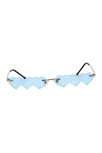 Toddmomy 1 Pc Lunettes De Soleil Coeur Lunettes De Soleil De Quai Pour Femmes Lunettes De Soleil Tendance Pour Femmes Lunette