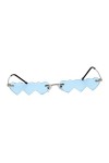 Toddmomy 1 Pc Lunettes De Soleil Coeur Lunettes De Soleil De Quai Pour Femmes Lunettes De Soleil Tendance Pour Femmes Lunette