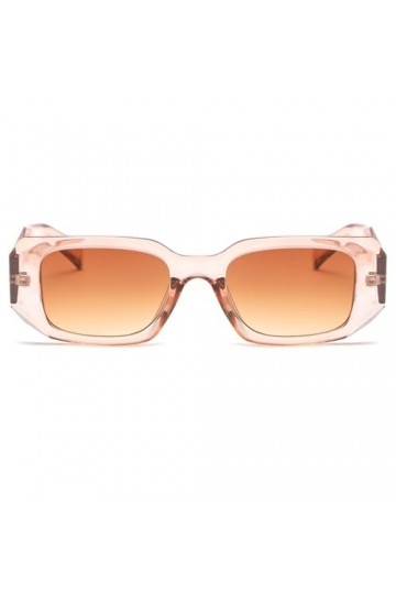 Long Keeper Lunette de Soleil Femme Rectangulaire, Retro Sunglasses Lunettes Soleil Carré Vintage Montures Rectangle Irréguli