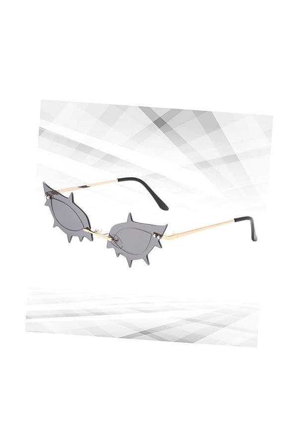 Toddmomy 1 Pc Lunettes De Soleil Lunettes Élégantes Lunettes De Plage Mode Décorer Hommes Et Femmes