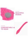 GALPADA Femmes En Peluche Floue Œil De Chat Lunettes De Soleil Drôle Lunettes Punk Doux Velours Nuances Dames Fête Mascarade 