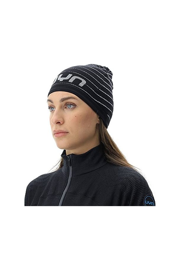 UYN O102426 Rapid Hat Unisex Noir/Gris Perle 2