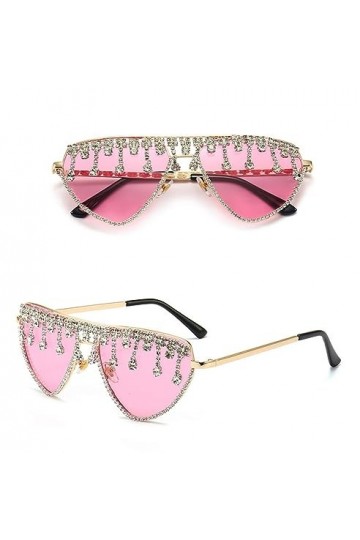 MUTYNE Diamant Diamant Lunettes De Soleil Femmes Cat Eye Décoration Lunettes De Soleil Brillant Lentille Cadres Vintage Lunet