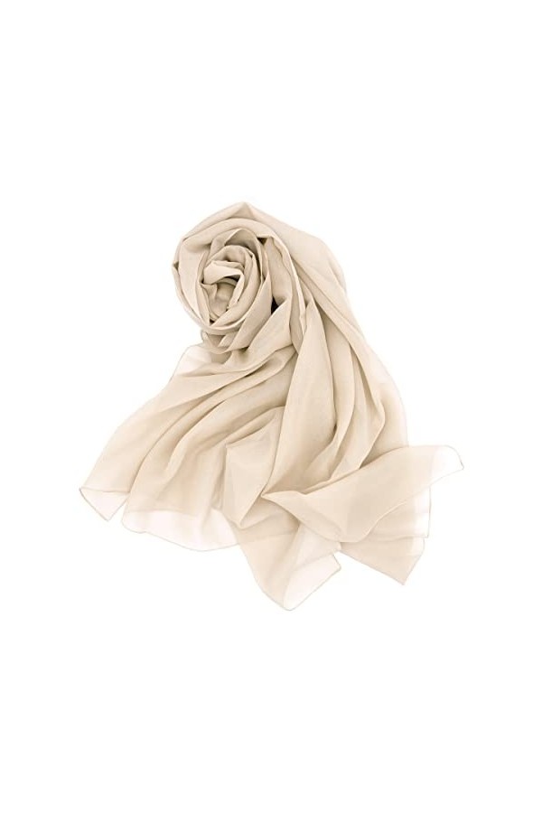 Colours & Beauty Étole de mariage élégant pour femmes | Étole de mariage Rouge | Foulard pour femmes | Écharpe dété pour fem