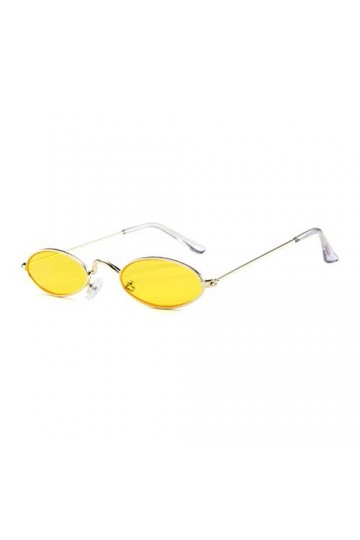 SHANGYUN Petites Lunettes de Soleil ovales Femmes Vintage Lunettes de Soleil Lunettes de Soleil en Plein air Dame Lunettes Mo