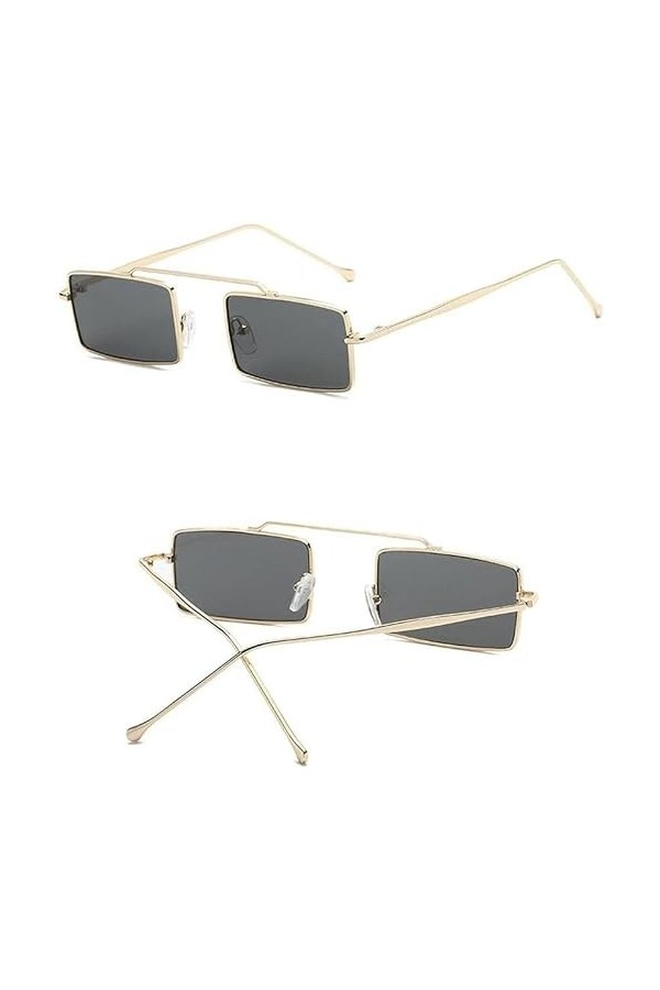 GIVBRO Lunettes de soleil rectangulaires polarisées pour femme et fille - Protection UV400