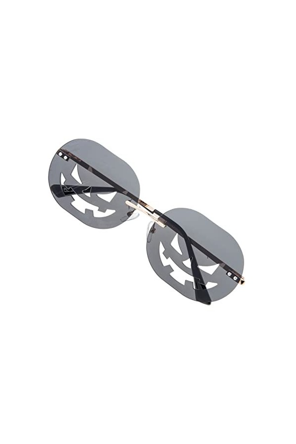 ABOOFAN 1 Paire Citrouille Lunettes Lunettes De Soleil Femmes Halloween Citrouille Lunettes Articles De Fête Citrouille Forme
