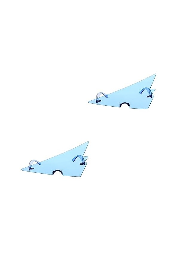 Totority 2 Paires De Lunettes Drôles Femmes De Mode Lunettes De Soleil Enfants Lunettes De Soleil Femme Lunettes De Soleil Dé