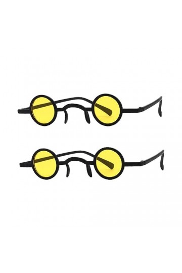 BESTonZON 2 Paires Lunettes De Parodie De Décor Drôles De Lunettes De Soleil Parodies Parodie De Lunettes Fausses Lunettes De