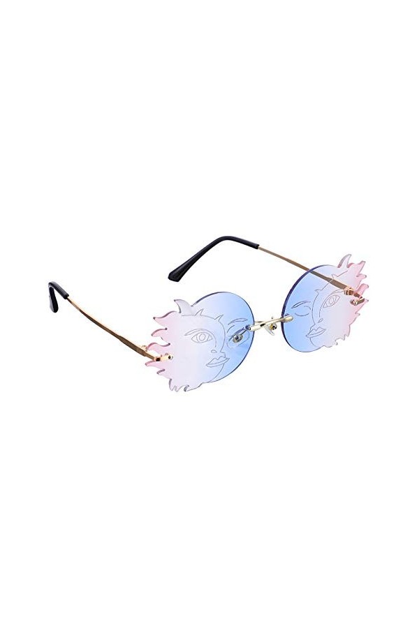 ifundom Lunettes De Soleil Personnalisées Lunettes à La Mode Lunettes De Soleil De Mode Pour Femmes Lunettes De Soleil Sans M