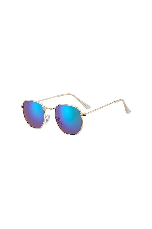 XUANTAO Européen et américain Petites Lunettes de Soleil carrées Classique Rue Sauvage tir Lunettes de Soleil colorées Hommes