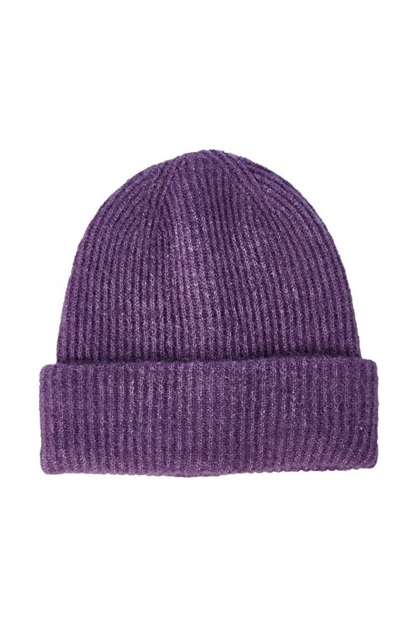 s.Oliver BLACK LABEL 2121518 Bonnet, Lilas, Taille Unique Femme