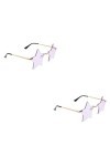ABOOFAN 2 Pièces Pentagramme Lunettes De Soleil Lunettes De Soleil De Fête Étoiles Lunettes Enfants Lunettes De Soleil Party 