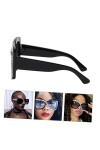 INOOMP Femmes De Lunettes De Soleil Femmes Lunettes De Soleil Carrées Lunettes De Soleil Surdimensionnées Lunettes De Soleil 