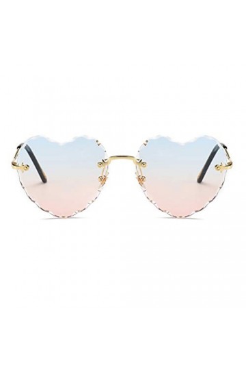 TENDYCOCO Anti-lunettes De Soleil Lunettes Coeur Lunettes De Soleil Coeur Femme Lunettes De Soleil Coeur Rouge Costume De Cup