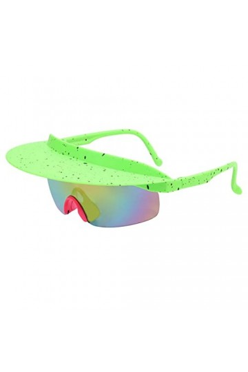 Lunettes de soleil de sport avec protection UV pour adulte - Verres miroir - Lunettes de soleil steampunk - Lunettes de solei
