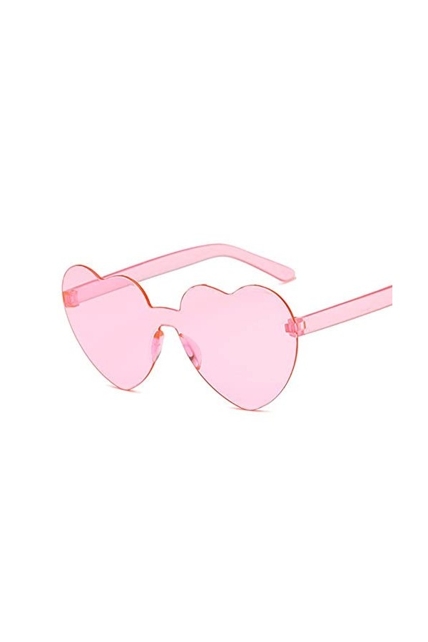 UKKD Lunette De Soleil Femme Amour Coeur Lunettes De Soleil Femmes Mode Mignon Sexy Sexy Chat Yeux Vintage Bon Marché Lunette