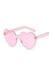 UKKD Lunette De Soleil Femme Amour Coeur Lunettes De Soleil Femmes Mode Mignon Sexy Sexy Chat Yeux Vintage Bon Marché Lunette