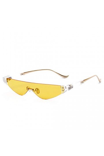 YIERJIU Lunettes Punk Gothique Lunettes de Soleil Hommes Marque conçu Femmes Lunettes de Soleil Mode étroit Haut Plat Semi sa