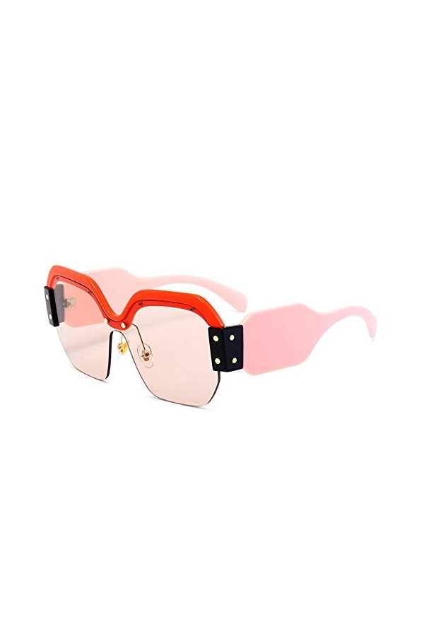 XUANTAO Lunettes de soleil mode personnalité tendance lunettes de soleil hommes et femmes conviennent pour sortir dans la rue