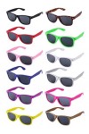 LFYXCW Lot de 12 Lunettes de Soleil Couleur Plastique pour Adulte Pack de Fete 6Couleur 