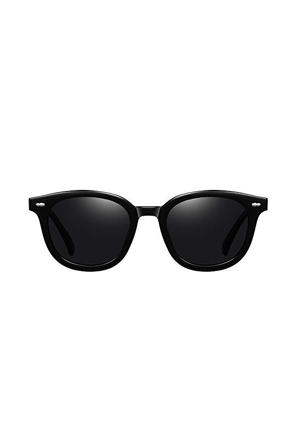 H HELMUT JUST Homme Femme Lunettes de soleil Unisex Style rétro Classique Carré Polarisé designer
