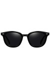 H HELMUT JUST Homme Femme Lunettes de soleil Unisex Style rétro Classique Carré Polarisé designer