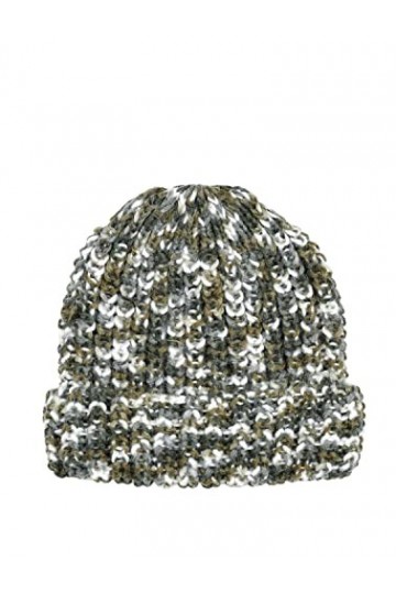 collezione alessandro Baila Bonnet tricoté, Vert, Taille Unique Femme