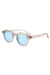 kachawoo TR90 Lunettes de soleil polarisées pour femmes Mens Square Polygon Rétro Vintage Lunettes de soleil Cadre épais Luxe