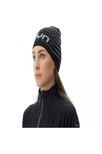 UYN O102426 Rapid Hat Unisex Noir/Gris Perle 1