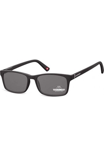 PRE-MONTEES LOUPES SOLAIRES MR73S noire Mixte, branche flex, Catégorie 3 - loupe:+2.5
