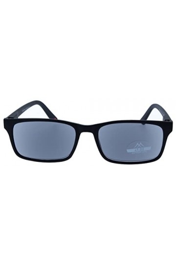 PRE-MONTEES LOUPES SOLAIRES MR73S noire Mixte, branche flex, Catégorie 3 - loupe:+2.0