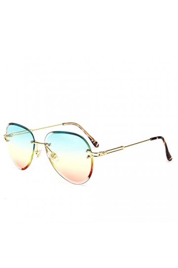 LUOXUEFEI De Soleil Lunettes Lunettes De Soleil Sans Monture Lunettes De Soleil Pour Hommes Lunettes De Soleil Sans Cadre Pou