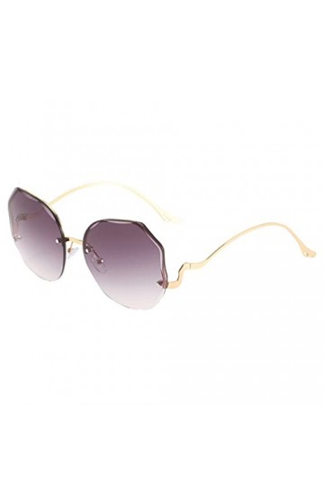 SOIMISS 1 Pc Des Lunettes De Soleil Lunettes Polygonales Lunettes De Soleil De Quai Pour Femmes Lunettes De Mode Teintées Lun