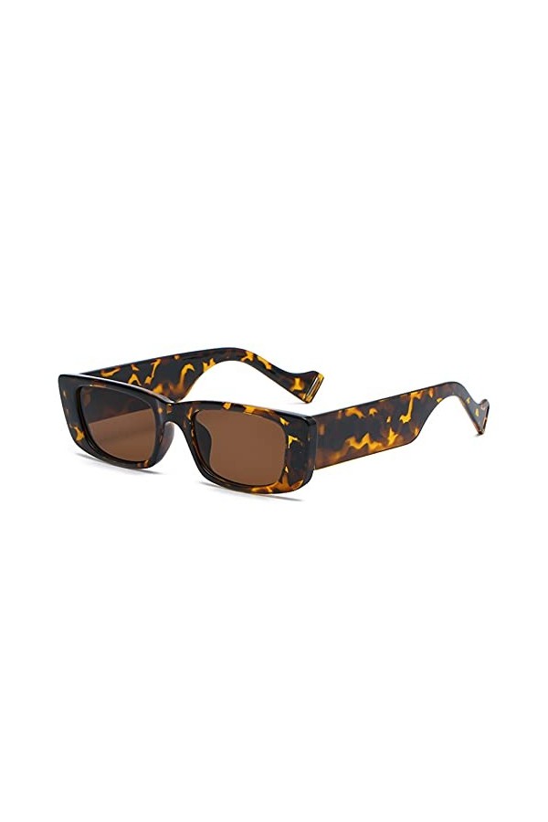 LUOXUEFEI De Soleil Lunettes Lunettes De Soleil Carrées Pour Femmes Lunettes De Soleil Rectangulaires De Voyage Pour Hommes L